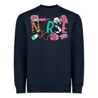 Navy nurse Heavyweight Sweatshirt - LillyAllenDesigns