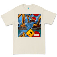 Bone excavator seamless pattern Premium Tee - BundleAndBundleShop