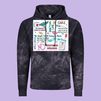 Doctor Life Vintage Hoodie Designed By Maliassmallbusiness