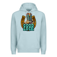 Blue Mist good luck Premium Hoodie - JahusDesignShop