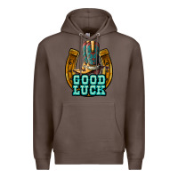 Coffee good luck Premium Hoodie - JahusDesignShop