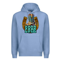 Colony Blue good luck Premium Hoodie - JahusDesignShop