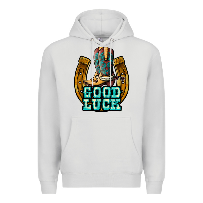 Good Luck Premium Hoodie by JahusDesignShop | Teevron