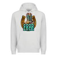 Dove Grey good luck Premium Hoodie - JahusDesignShop