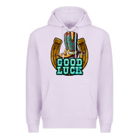 Lilac good luck Premium Hoodie - JahusDesignShop