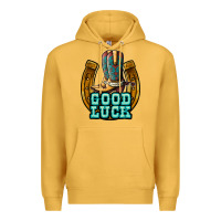 Mustard good luck Premium Hoodie - JahusDesignShop
