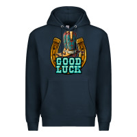 Navy good luck Premium Hoodie - JahusDesignShop