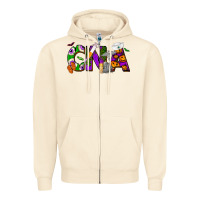Sandshell Halloween CNA Certified Nursing Assistant Zipper Hoodie - NancyCooperArtShop