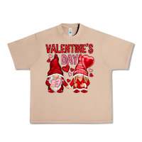Burro valentines day with gnomies Urban Heavy Tee - NancyCooperArtShop
