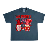 Valentines Day With Gnomies Urban Heavy Tee | Teevron