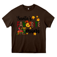 Chocolate Brown santa's favorite mini Heavy Core Tee - AdoDesignShop