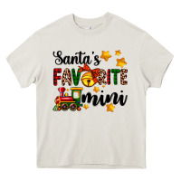 Cream santa's favorite mini Heavy Core Tee - AdoDesignShop