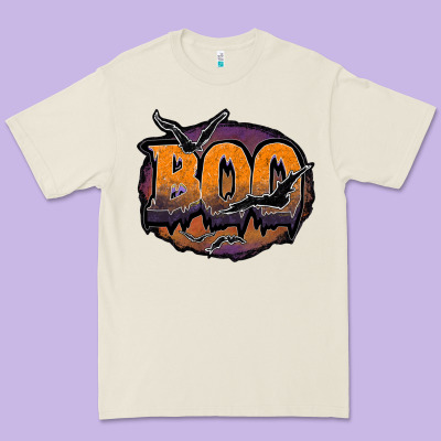 Boo Premium Tee Designed By Jahusdesignshop