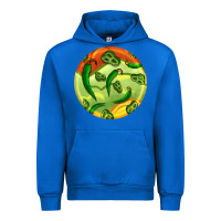 Cobalt hispanic heritage month round earrings 1 Urban Hoodie - BundleAndBundleShop