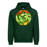 Forest Green hispanic heritage month round earrings 1 Urban Hoodie - BundleAndBundleShop