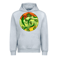 Heather Grey hispanic heritage month round earrings 1 Urban Hoodie - BundleAndBundleShop