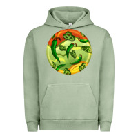 Pigment Oil Green hispanic heritage month round earrings 1 Urban Hoodie - BundleAndBundleShop