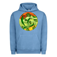 Pigment Pebble Blue hispanic heritage month round earrings 1 Urban Hoodie - BundleAndBundleShop