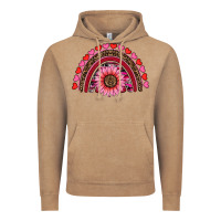 Vintage Coffee valentine's day sunflower rainbow Vintage Hoodie - RanaPortraitStore