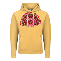 Vintage Mustard valentine's day sunflower rainbow Vintage Hoodie - RanaPortraitStore