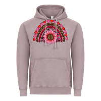 Vintage Zinc valentine's day sunflower rainbow Vintage Hoodie - RanaPortraitStore