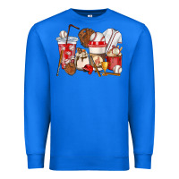 True Royal Baseball coffee cups Premium Sweatshirt - HowdyJamesFarm