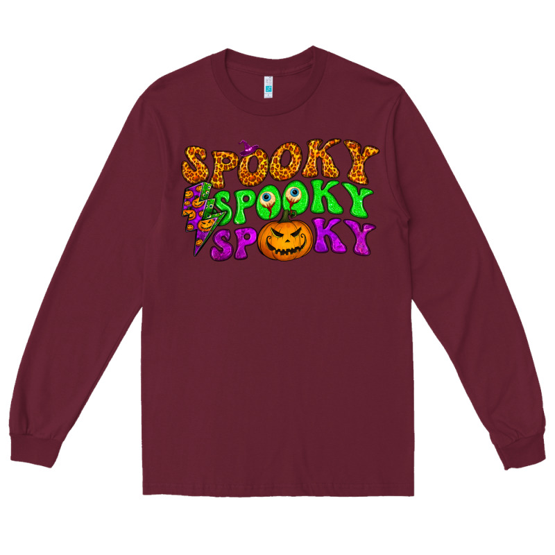 Spooky With Lightning Bolt Long Sleeve Tee by BundleAndBundleShop | Teevron