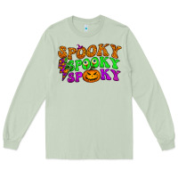 Matcha spooky with lightning bolt Long Sleeve Tee - BundleAndBundleShop