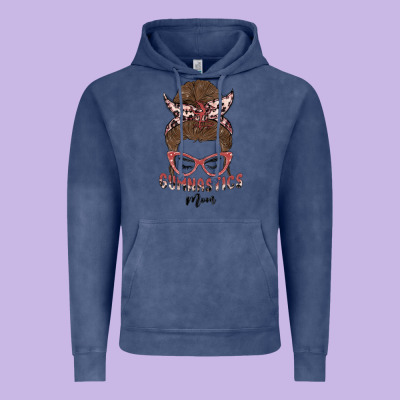 Gymnastics Mom Vintage Hoodie Designed By Maliassmallbusiness