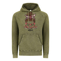 Vintage Olive gymnastics mom Vintage Hoodie - MaliasSmallBusiness