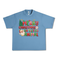 Pebble Blue merry christmas ya filthy animal Urban Heavy Tee - MaliasSmallBusiness