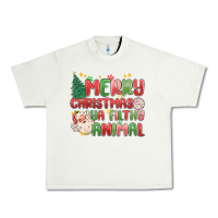 Pistachio merry christmas ya filthy animal Urban Heavy Tee - MaliasSmallBusiness