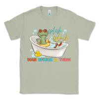 Matcha splash splash your opinion is trash Classic Tee - MaliasSmallBusiness