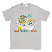 Moon Dust splash splash your opinion is trash Classic Tee - MaliasSmallBusiness