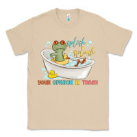 Mushroom splash splash your opinion is trash Classic Tee - MaliasSmallBusiness