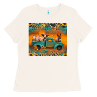 Bone farm animals truck Ladies Tee - Jasminsmagicworld