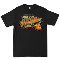 Black hello pumpkin black Premium Tee - JahusDesignShop