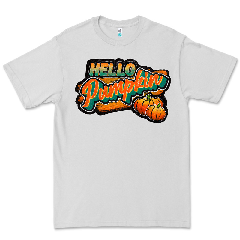 Hello Pumpkin Black Premium Tee by JahusDesignShop | Teevron