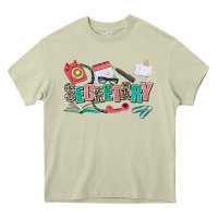 Mossy secretary Heavy Core Tee - AdoDesignShop