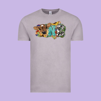 One Baby Cow Vintage Tee Designed By Nancycooperartshop
