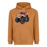 Meerkat Easter monster truck Easter Day Heavyweight Hoodie - HowdyJamesFarm