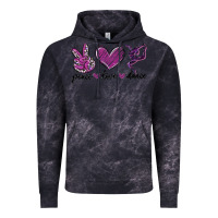 Cloud Black peace love dance Vintage Hoodie - MaliasSmallBusiness