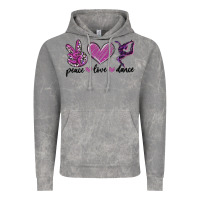 Cloud Rock peace love dance Vintage Hoodie - MaliasSmallBusiness