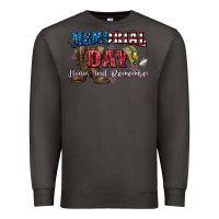 Smoke Memorial day honor ans remember Premium Sweatshirt - CowGirlArtShop