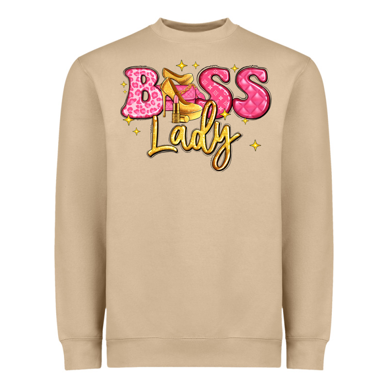 Boss Lady Heavyweight Sweatshirt by LillyAllenDesigns | Teevron