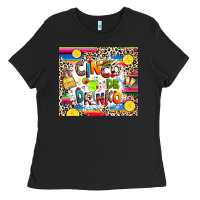 Black Cinco de drinko Ladies Tee - RanaPortraitStore