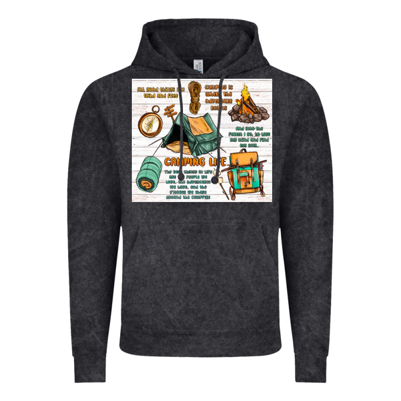 Camping Life Vintage Hoodie by MaliasSmallBusiness | Teevron