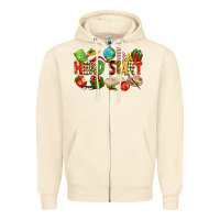 Sandshell christmas head start Zipper Hoodie - texasbilliewilder