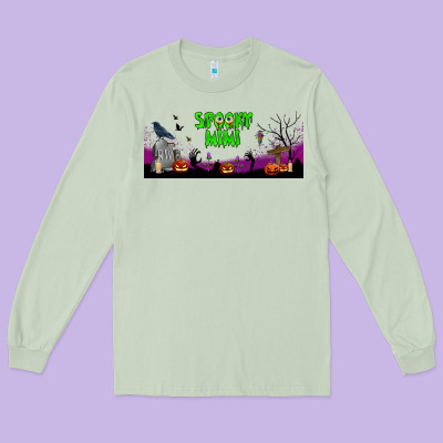 Spooky Mimi Libbey Glass Long Sleeve Tee Designed By Bundleandbundleshop