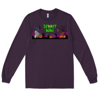 Plum spooky mimi libbey glass Long Sleeve Tee - BundleAndBundleShop